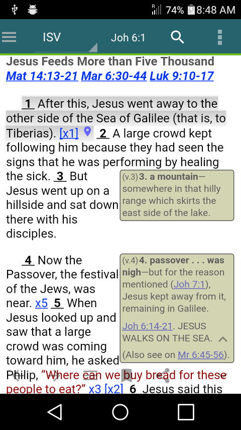 John 6 JFB commentary