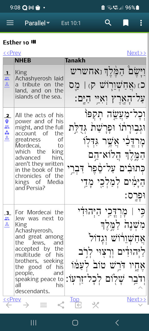 Parallel Bible Mixed Languages