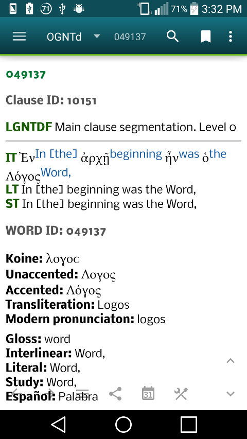OGNT Dictionary